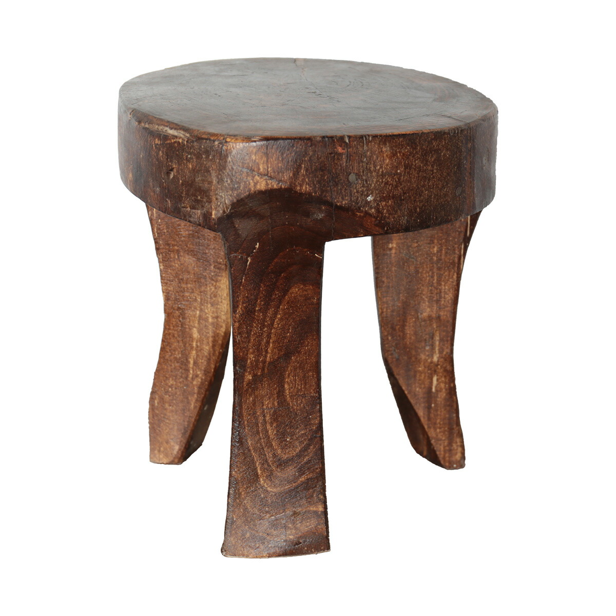 楽天市場】アフリカ家具 マダガスカル 民族 スツール大 椅子 木彫り