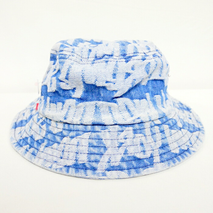 全商品オープニング価格! 22SS Supreme ジャガード デニム で最短翌日お届け シュプリーム ファットティップジャガードデニムクラッシャーハット ハット