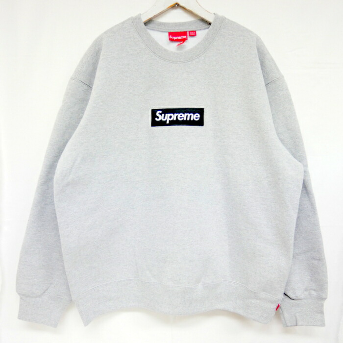 supreme box logo crewneck 22AW black XL