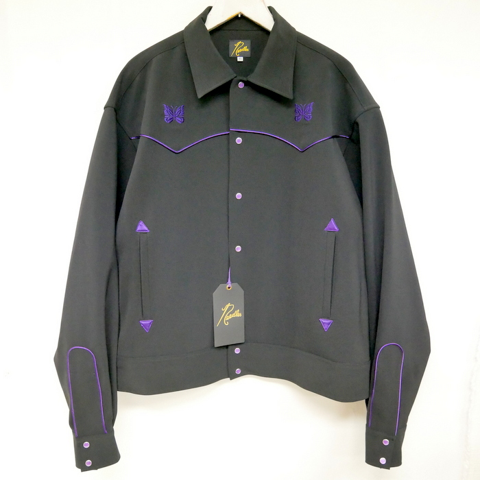 NEEDLES cowboy jacket XL ブラック 黒 black belgradesaxperience.com