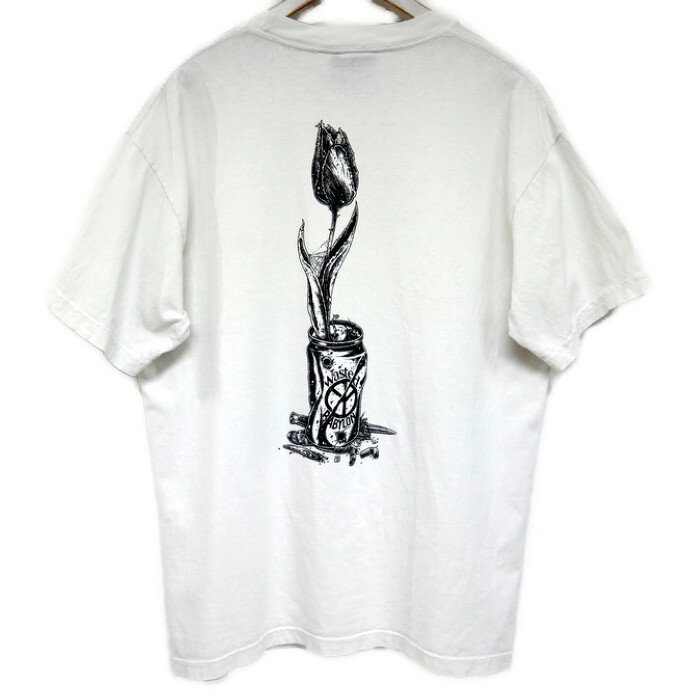 Wasted Youth×BABYLON LA ウェイステッドユース バビロン VERDY 東京ポップアップ限定 S/S Logo Tee ロゴTシャツ バックグラフィティ White ホワイト 白 M【中古】