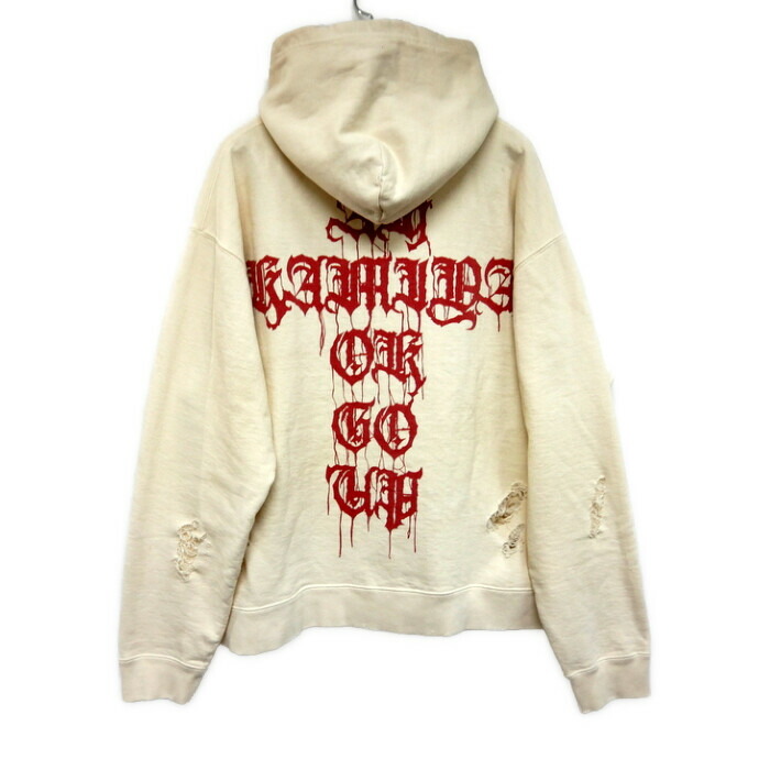 【国内買付】KAMIYA Embroidered Bleach SweatHoodie パーカー KAMIYA／カミヤの通販－INCENSE(インセンス)