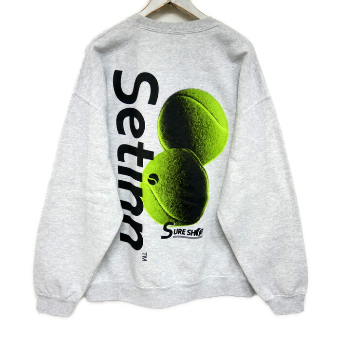 楽天市場】Setinn(セットイン) サイズ:XL 24SS Tour Crew Sweat