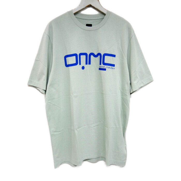 OAMC×BIOTOP OVER ALL MASTER CLOTH ルークメイヤー ビオトープ 国内正規 オープン限定 FUKUOKA OPEN LIMITED S/S TEE Tシャツ 青 L【中古】