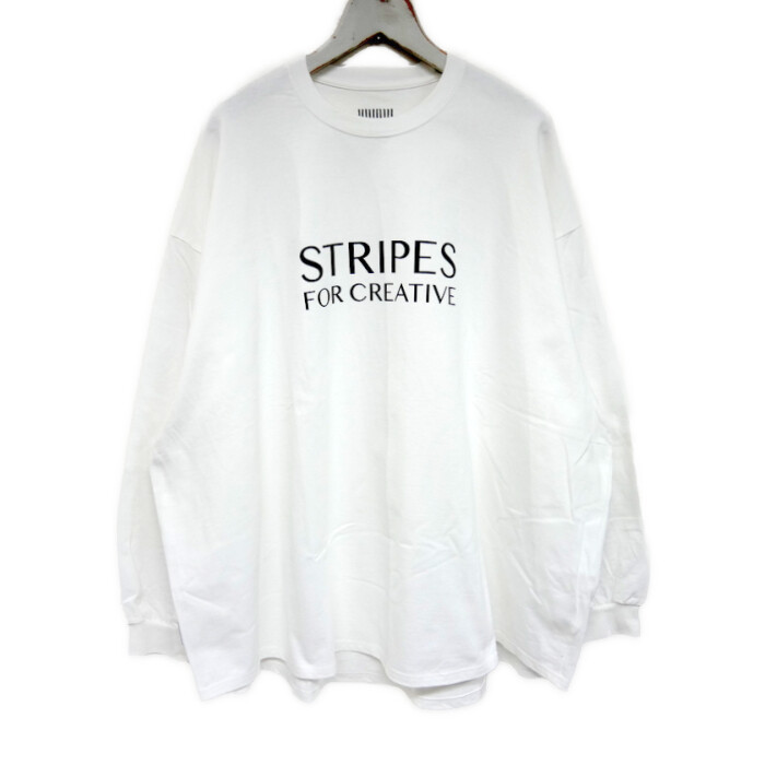 stripes for creative SFC ナイロン長袖Tシャツ S.F.C (STRIPES FOR CREATIVE)◇長袖Tシャツ/XL/ナイロン/BEG