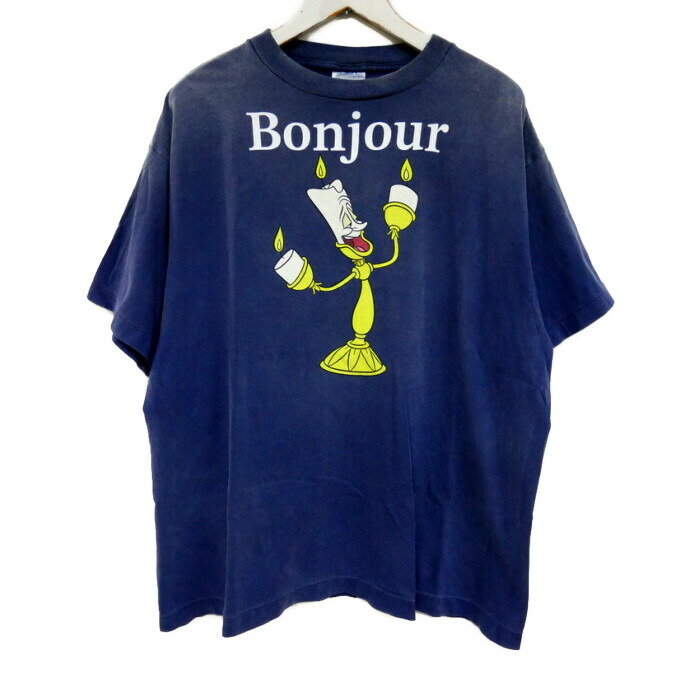 SAINT MICHAEL Disney TシャツL size Bonjour saint0719-1_1024x1024.jpg?v=