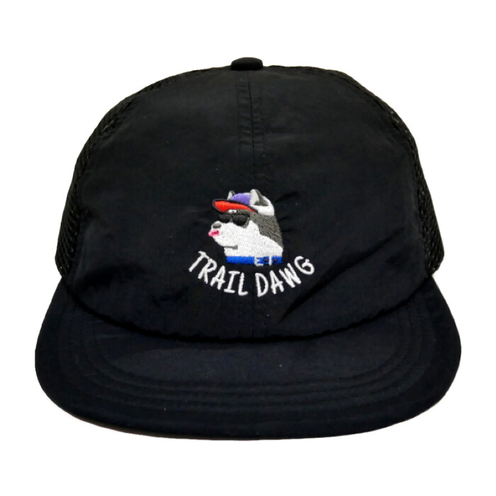 TIMS THIS IS MY SPORTSWEAR×Velo Spica ヴェロスピカ 国内正規 This is my cap pot TRAIL DOG ver. キャップ メッシュ Black ブラック 黒 FREE【中古】