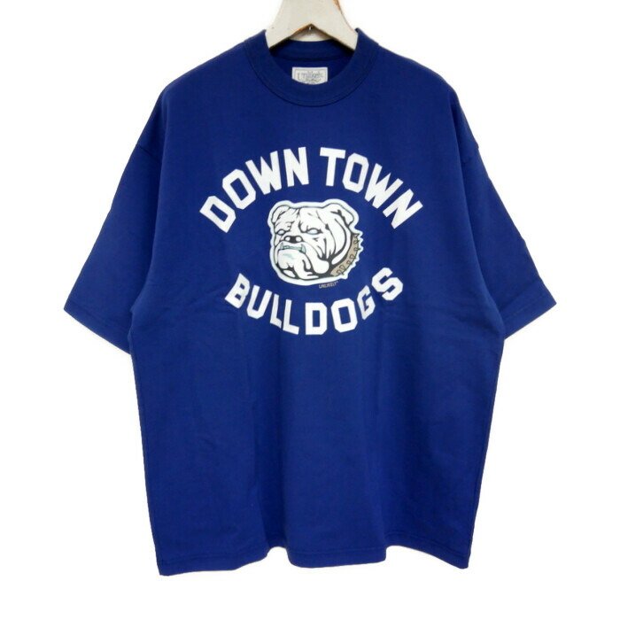 Unlikely アンライクリー 国内置き目 26SS Unlikely Authentic Graphic Tee BULLDOGS オーセンティックグラフィックプルオーバー ブルドッグ U26S-04-0002 Blue 青色 青 XL【中古】