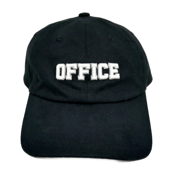 Mercedes Anchor Inc メルセデスアンカー 国内正規 OFFICE 6パネルキャップ ストラップバック BLACK ブラック 黒 FREE【中古】