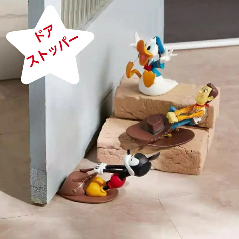 楽天市場】ディズニー ドアストッパー キャラクター