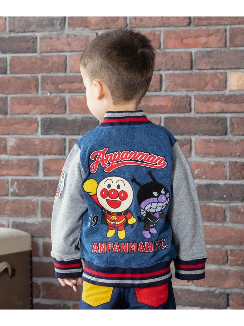 ジャムおじさん バイク スカジャン アンパンマンキッズコレクション ジャムおじさんバイクスカジャン｜アイテム｜アンパンマンキッズ