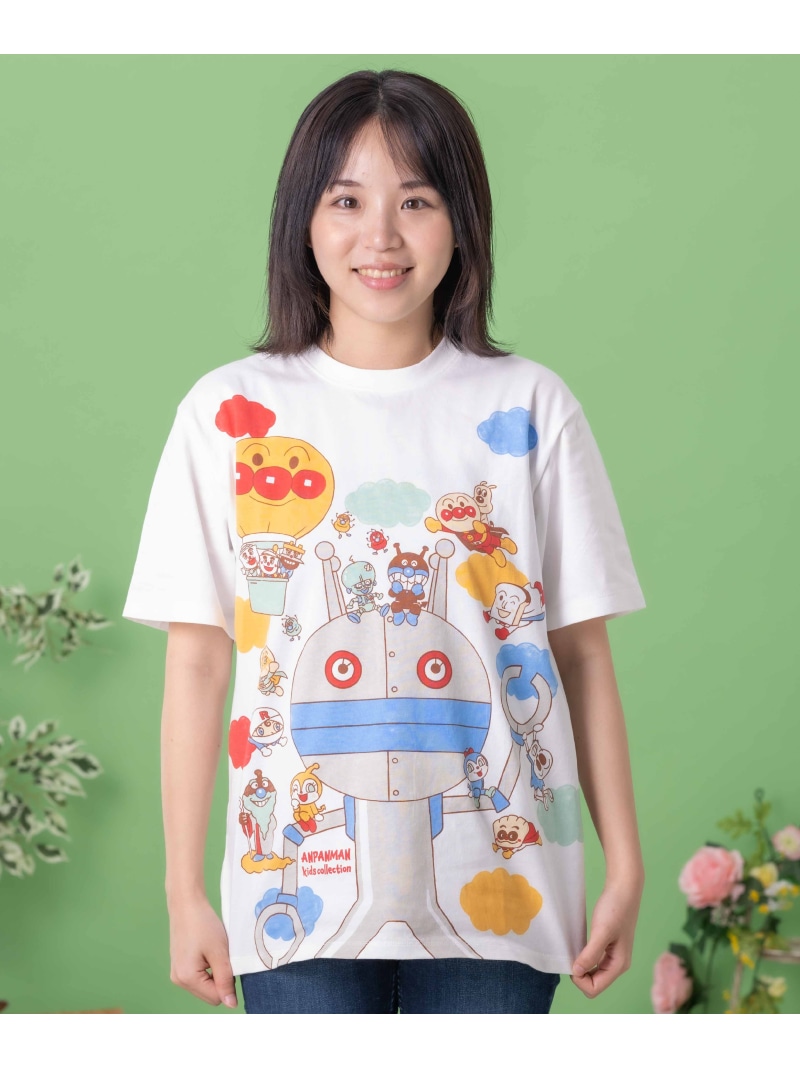 楽天市場】ANPANMAN KIDS COLLECTION/(U)アンパンマンお顔半袖Tシャツ 
