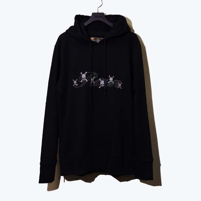 72047004 / Roen/ロエン/GOD ID DEAD PO/PARKA/SWEAT/スウェット/パーカー/プルオーバー/BLACK/ブラック/黒/新作