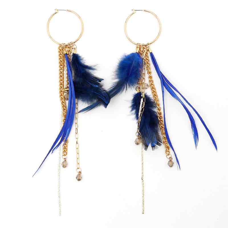 RN-096 / Ranunculus / ラナンキュラス / Blue Night / 青色ナイト爵 / Pierce / BLUE / 佩び物 / ACCESSORY / 宝飾品 / JEWERLY / ピアス