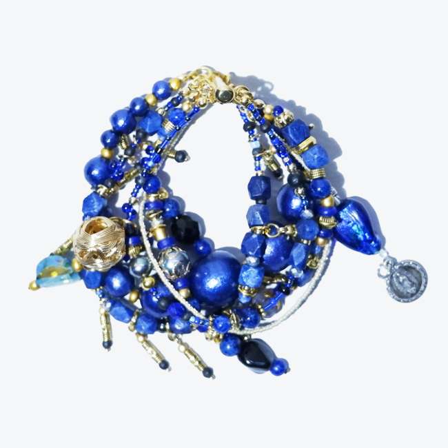RN-011 / Ranunculus/ラナンキュラス/ Blue Nite/ブルーナイト/Bracelet /アクセサリー/ACCESSORY/ジュエリー/JEWELRY