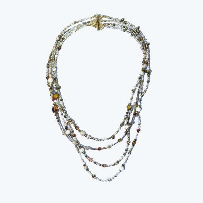 RN-019 / Ranunculus/ラナンキュラス/ 黄昏時/タソガレドキ/Necklace /アクセサリー/ACCESSORY/ジュエリー/JEWELRY/GOLD/ゴールド/金色 46,794円