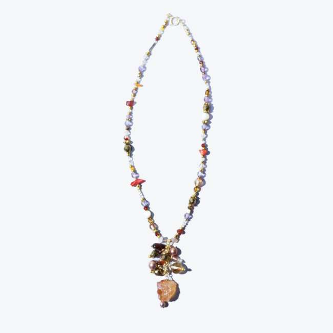 RN-032 / Ranunculus/ラナンキュラス/ Hinokami 〈comet〉/ヒノカミ 〈コメット〉/Necklace /アクセサリー/ACCESSORY/ジュエリー/JEWELRY