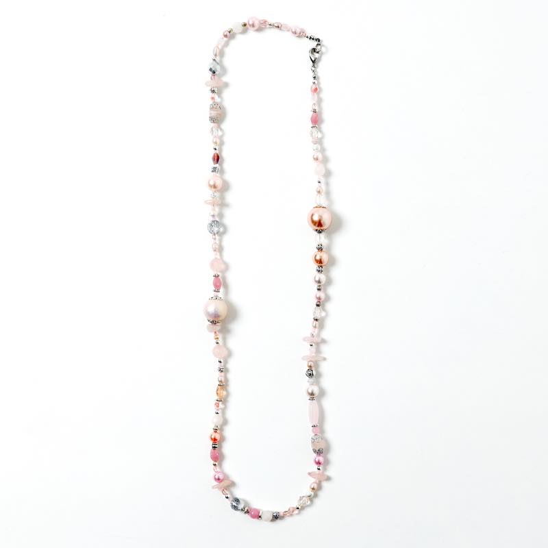 RN-140 / Ranunculus / ラナンキュラス / Blooming / ブルーミング / Necklace / アクセサリー / ACCESSORY / PINK