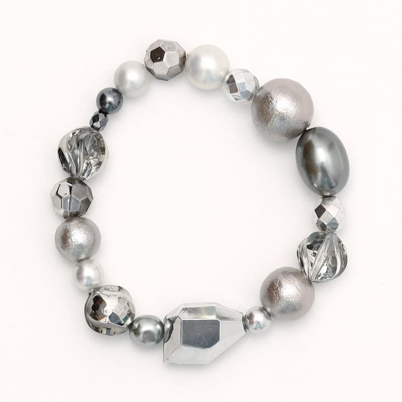 RN-156 / Ranunculus / ラナンキュラス / STAR DUST / はやりっ児砂ぼこり / Bracelet / S / 佩び物 / ACCESSORY / SILVER