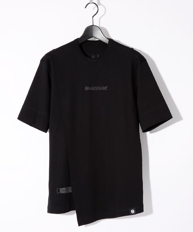 SWITCHBLADE / スイッチブレード / 1301103 / H.K.LAYERED TEE (UV CUT) / BLACK /  トップス