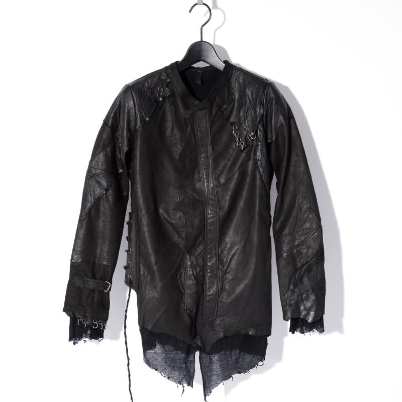 Shohei Takamiya / ST-082 / SKIN OF DUSK / ハンドメイド / リメイク / HANDMADE / REMAKE / BLACK｜ANRE-R SALON