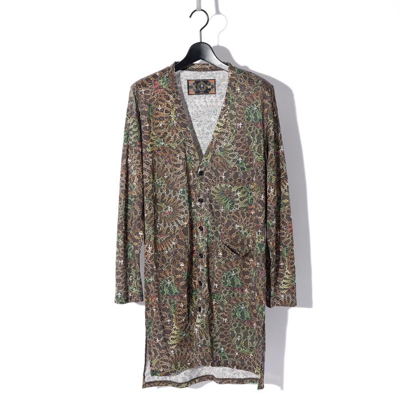Roen / ロエン / 79047016 / SNAKE CAMO LONG C/D / TOPS /カーディガン / MIX｜ANRE-R SALON