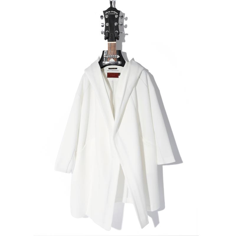 Cherry Sunburst / 1322C001 / OVERLOCK STITCHING SWEAT WARP HOODIE COAT / A:OFF WHITE / チェリーサンバースト / TOPS /トップス
