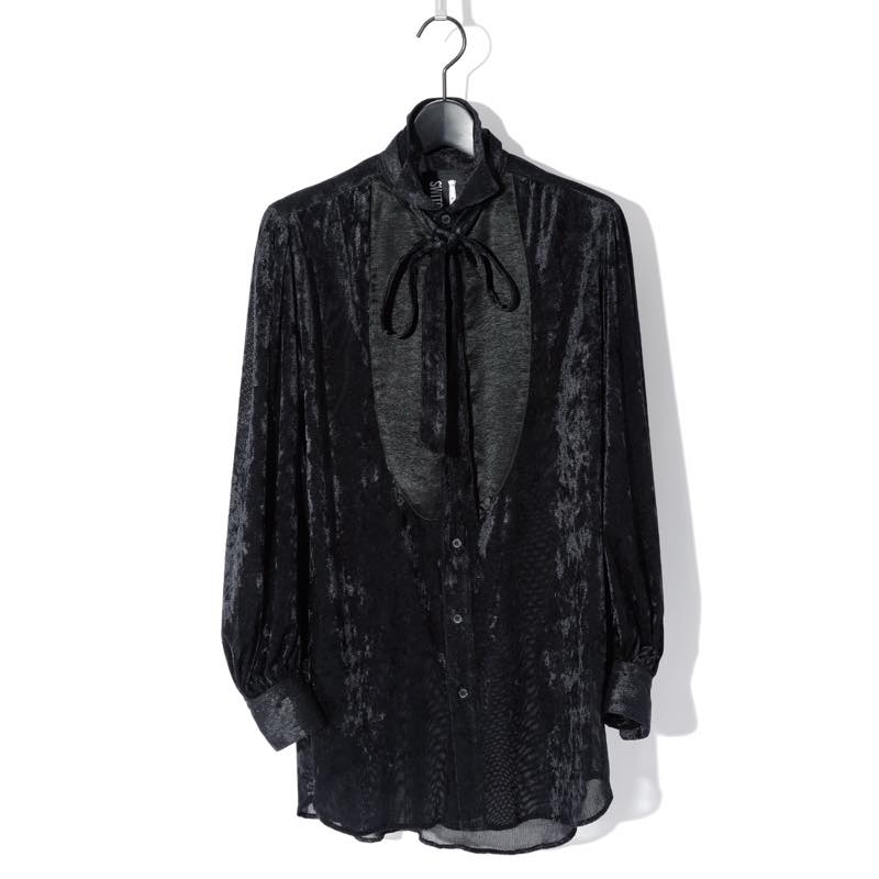 SWITCHBLADE / スイッチブレード / 1501201 / VELOUR VEIL PIRATE SHIRT / BLACK / HYDE / ハイド / TOPS