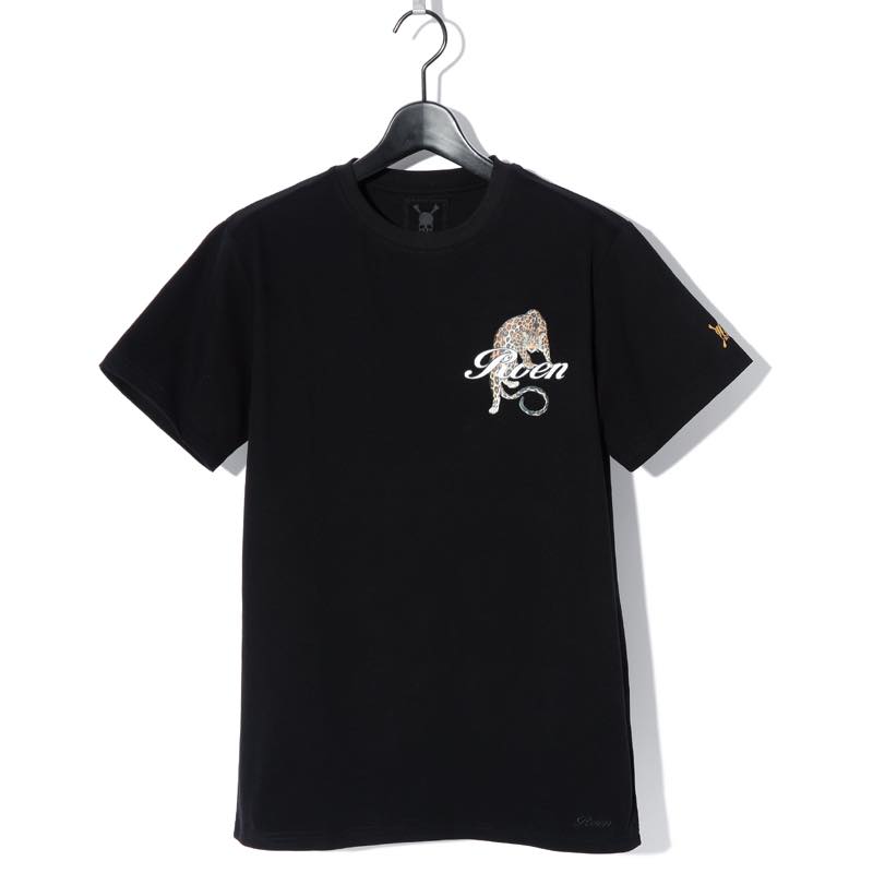 Roen / ロエン / 75047003 / WILD LEO T / TOPS / トップス / BLACK