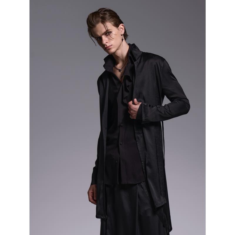 kiryuyrik / キリュウキリュウ / KV-HJ36-910 / VintageStain FlareShirtsJacket / Black 30,030円
