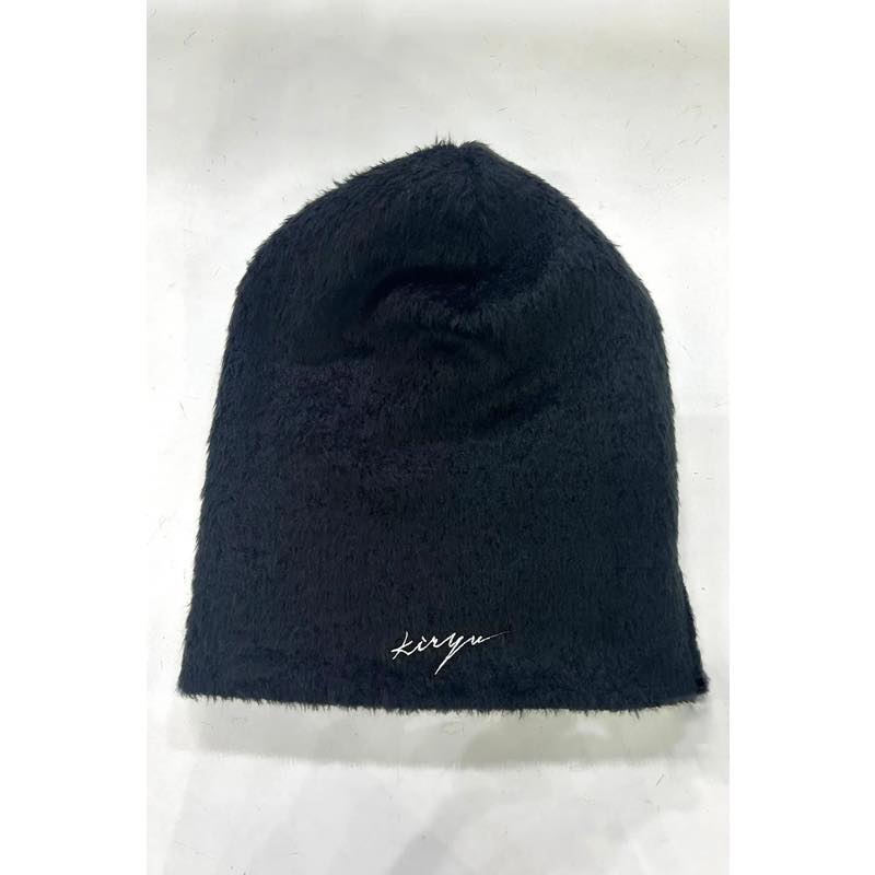 kiryuyrik / キリュウキリュウ/ 26AW先行予約(26年11月末以降お届け予定) / KW-HCAP01-955 / LongShaggyJersey Cap / Black｜ANRE-R SALON
