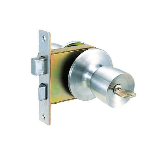 朝日工業 Kシリーズ MIWA 交換用特殊錠 M-59 玄関錠 (淀川製鋼･バックセット60mm･U9シリンダー)