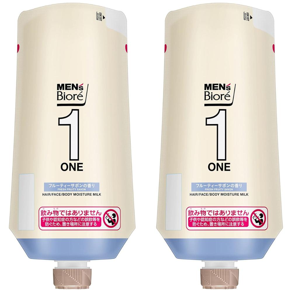 楽天市場】メンズビオレONE 全身保湿ミルク 無香料 髪・顔・体 に
