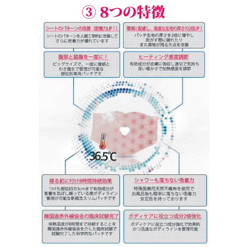 正規品 ロロスキニーパッチ お腹 10枚入り ウエスト 韓国コスメ シール