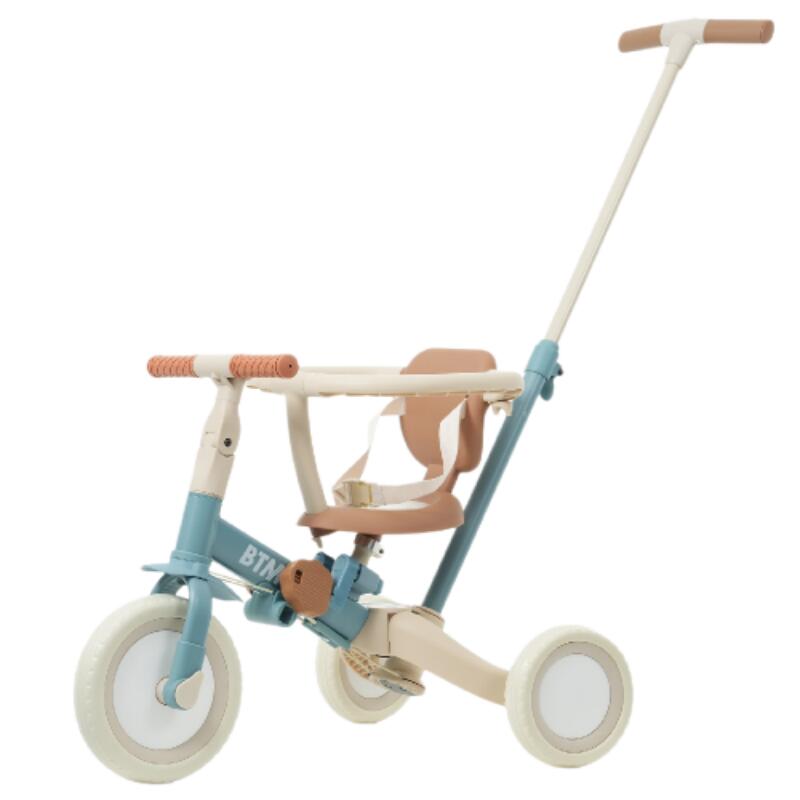 即納【1年保証】子供用三輪車 5in1 自転車 オリジナル 押し棒付き 安全バー付き キックボード