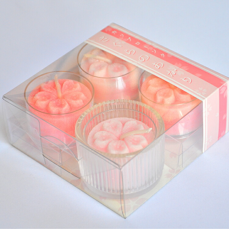 す様＊キャンドルまとめ売り144個(12個入×12箱) 和風　桜柄 す様＊キャンドルまとめ売り144個(12個入×12箱) 和風 桜