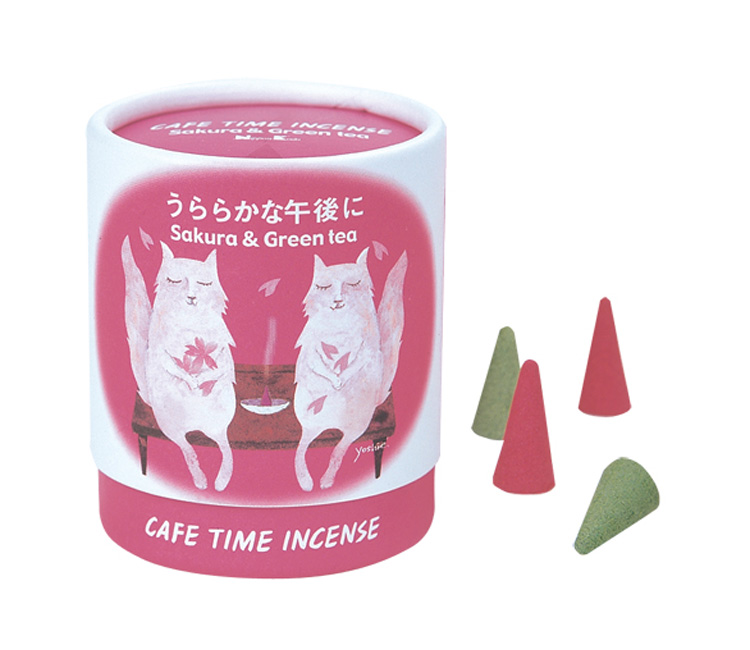 楽天市場】日本香堂 カフェタイム インセンス のんびり気分に コーン10