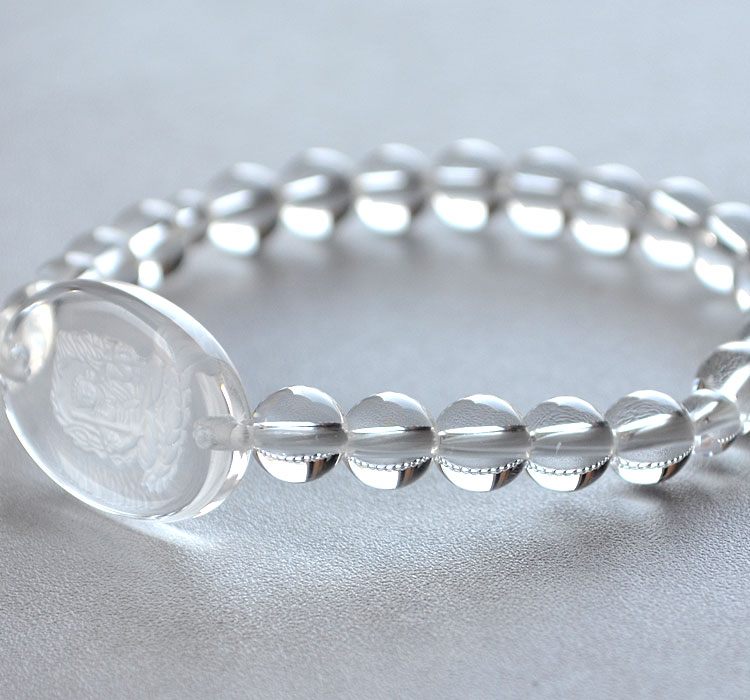 楽天市場】【ネコポス便OK】【腕輪念珠】水晶十二支八体仏