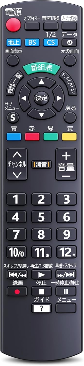 楽天市場】テレビリモコン N2QAYB000814 パナソニック リモコン テレビ