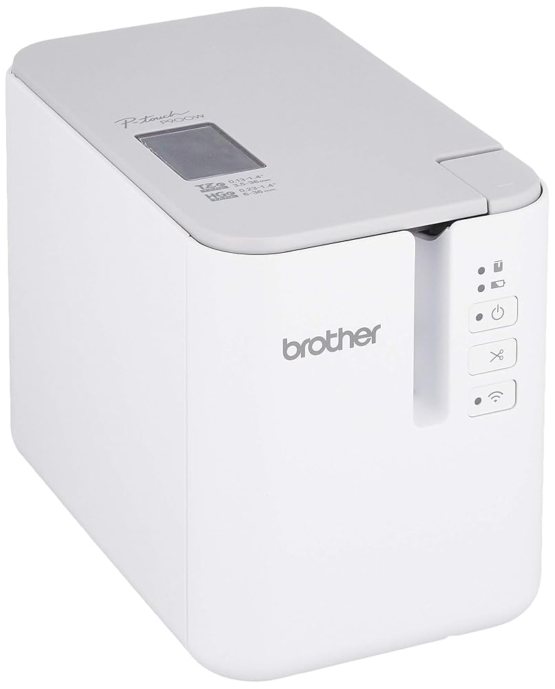ブラザー工業 付け札点火装置 PT-P900W 白いこと