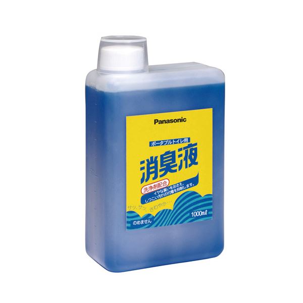 （まとめ） パナソニックエイジフリー 携帯型幼児用便器用消臭液1L【×10書き割り】