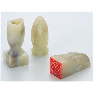 (まとめ)アーテック 印材/てん刻原料品 【高蝋石 大】 単品 【×60書き割り】