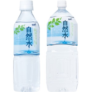〔 まとめ買い 〕 自然水 2L×60本 6本×10ケース 天然水 ミネラルウォーター 2000ml 軟水 硬度50度 ペットボトル サーフビバレッジ【代引不可】