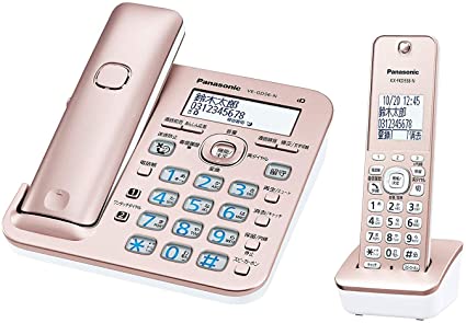 パナソニック コードレス電話(子機1台付き添い人) VE-GD56DL-N