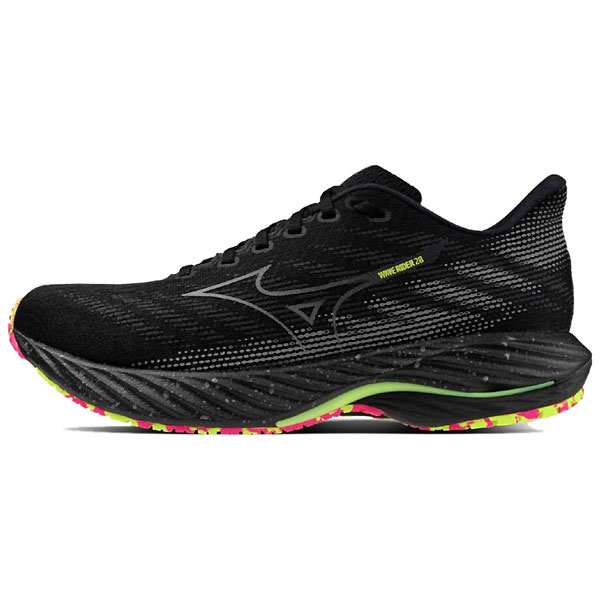 ＜全品10%OFF引き換え証書き著す中＞  ミズノ（MIZUNO） J1GC246301 駈けっくらシューズ  WAVE RIDER 縮くれる乗馬者 28  24AW