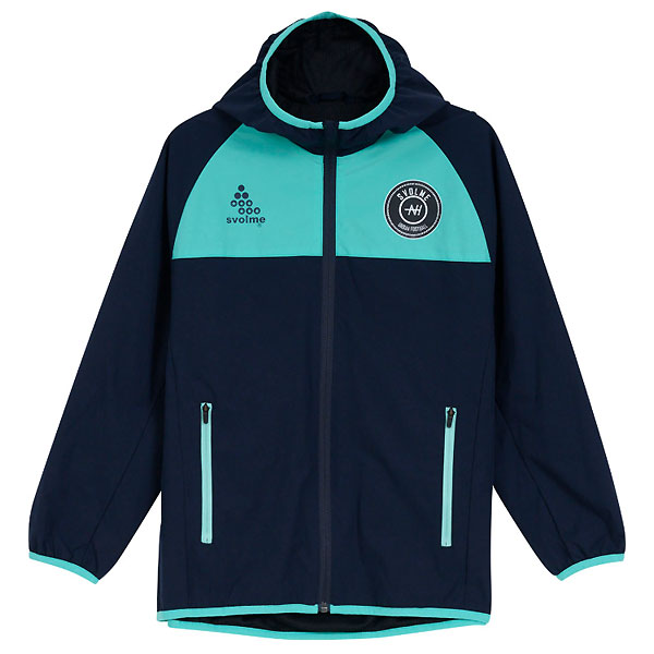 ＜全品10%OFFクーポン発行中＞ SVOLME（スボルメ）　125350601 032　サッカー　ジュニア Jr ピステ 裏メッシュ ジップフーディー 25FW