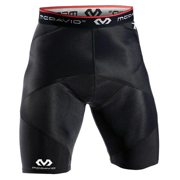 ＜全品10%OFFクーポン発行中＞ McDavid（マクダビッド）　クロスコンプレッション ショーツ　8200　ボディケア　ブラック 14FW
