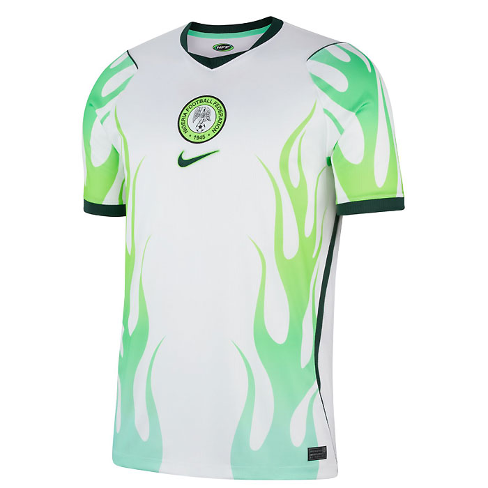 ＜全品10%OFFクーポン発行中＞ ＜ネコポス発送 送料無料＞ ナイキ（NIKE）　IB5376 100　サッカー　ナイジェリア代表 Dri-FIT 26 アウェイ レプリカ ユニフォーム 26SU｜ANSPO
