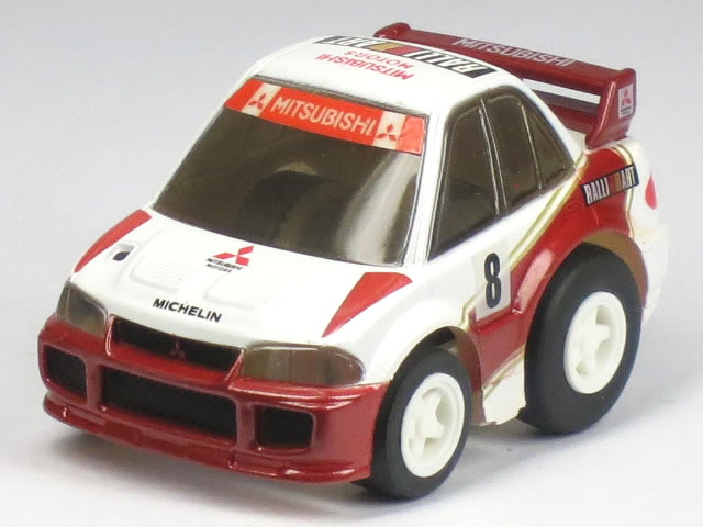 ランサーエボリューションWRC ケース付き 楽天市場】【単品】チョロQ 三菱 ランサー エボリューション VII WRC