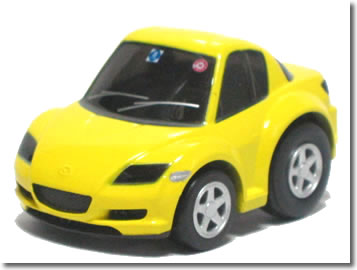 楽天市場】【単品】チョロQ マツダ RX-8 No.99 ガルフカラー (クリア